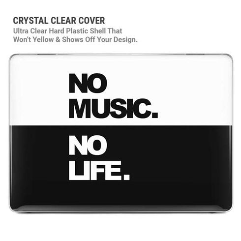 No Music No Life MacBook Cases
