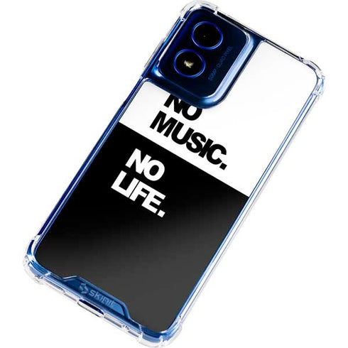 No Music No Life Moto G 5G (2024) Clear Case