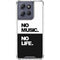 No Music No Life Moto G Play 5G (2025) Clear Case