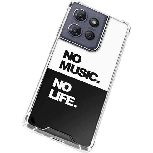 No Music No Life Moto G Stylus 5G (2025) Clear Case