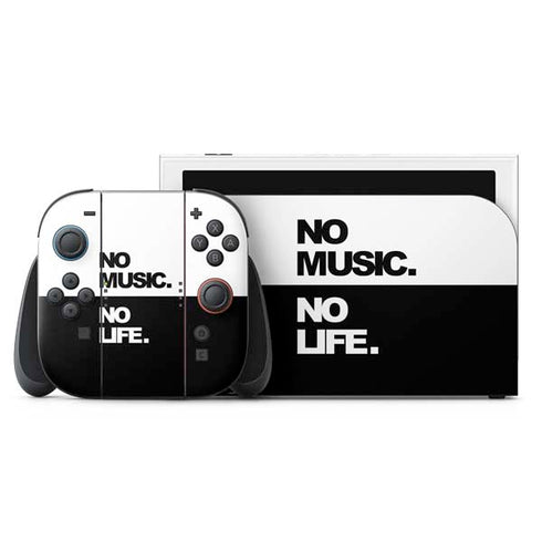 No Music No Life Nintendo Switch 2 (2025) with Joy-Con Skin