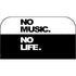 No Music No Life Nintendo Switch 2 (2025) with Joy-Con Skin