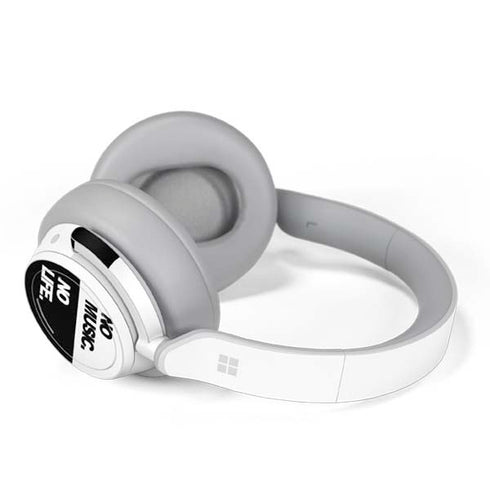 No Music No Life Surface Headphones Skin