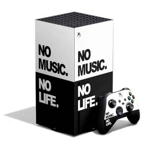 No Music No Life XBox Series X Digital Edition Bundle Skin