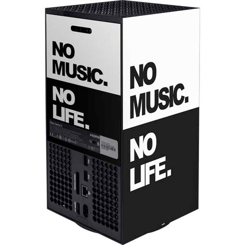 No Music No Life XBox Series X Digital Edition Bundle Skin