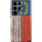 North Carolina Flag Dark Wood Galaxy S23 Ultra Pro Case