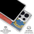 North Carolina Flag Dark Wood Galaxy S26 Ultra Clear Case
