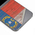 North Carolina Flag Dark Wood Galaxy Z Flip6 Skin