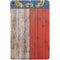 North Carolina Flag Dark Wood iPad Skins