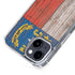 North Carolina Flag Dark Wood iPhone 14 MagSafe Case
