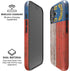 North Carolina Flag Dark Wood iPhone 16 Magsafe Impact Case