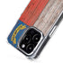 North Carolina Flag Dark Wood iPhone 16 Pro MagSafe Case
