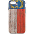 North Carolina Flag Dark Wood iPhone Cases