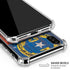 North Carolina Flag Dark Wood iPhone X/XS Clear Case