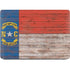North Carolina Flag Dark Wood Apple MacBook Air Skin