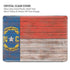 North Carolina Flag Dark Wood MacBook Pro 14in (2021-24) Case plus Skin