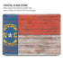North Carolina Flag Dark Wood MacBook Cases