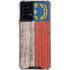 North Carolina Flag Dark Wood Moto G Power 5G (2024) Clear Case