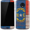 North Carolina Flag Dark Wood Moto G6 Skin