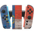 North Carolina Flag Dark Wood Nintendo Switch 2 (2025) Joy-Con Controller Skin