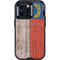 North Carolina Flag Dark Wood Otterbox Defender iPhone Skin