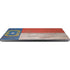 North Carolina Flag Dark Wood Surface Laptop 7 13.8in Skin