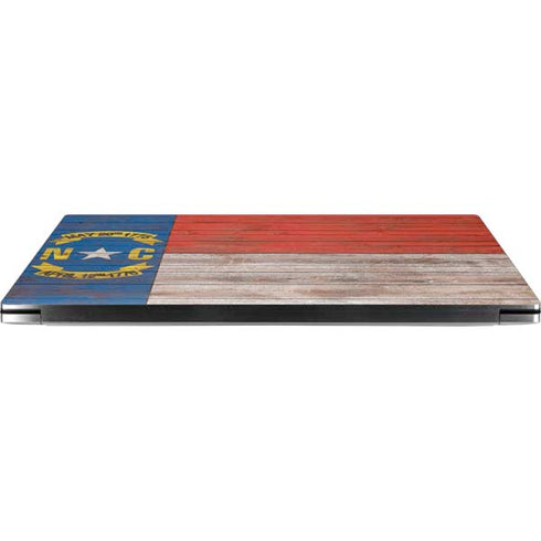 North Carolina Flag Dark Wood Dell XPS Skin