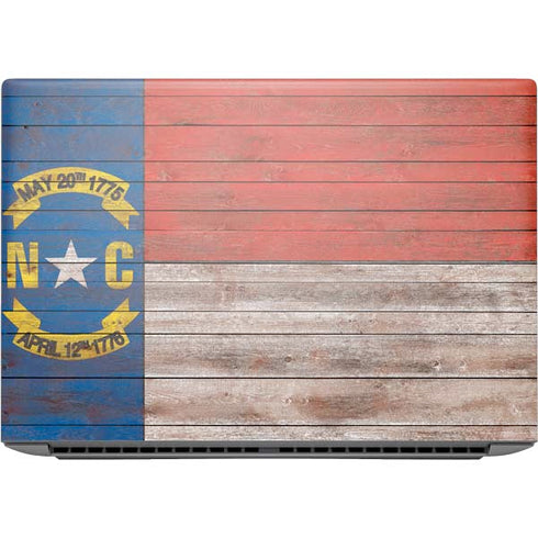North Carolina Flag Dark Wood HP ZBook Fury 16 G10 Skin