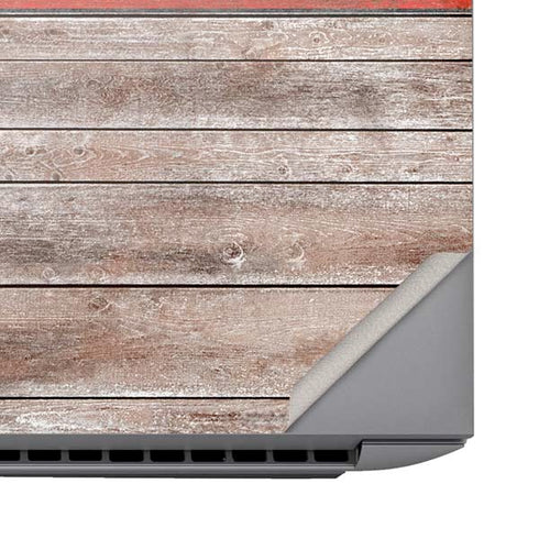 North Carolina Flag Dark Wood HP ZBook Fury 16 G10 Skin