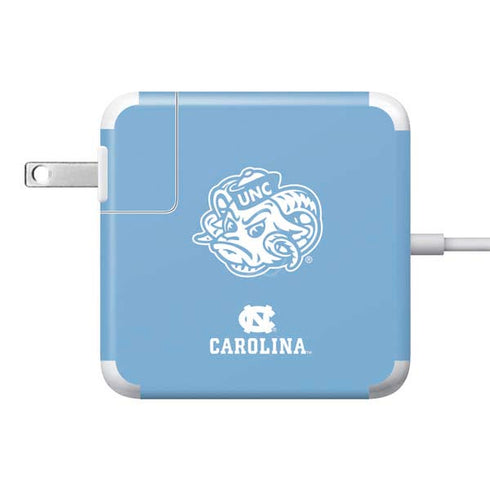 University of North Carolina Mascot 85W Power Adapter (15 and 17 inch MacBook Pro Charger) Skin