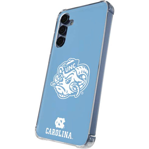 University of North Carolina Mascot Galaxy A55 5G Clear Case
