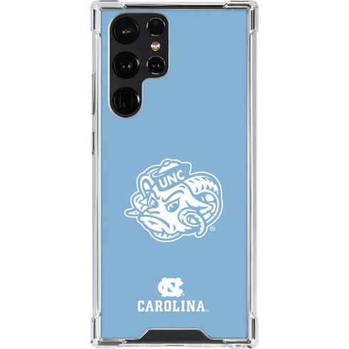 University of North Carolina Mascot Galaxy S23 Ultra Clear Case