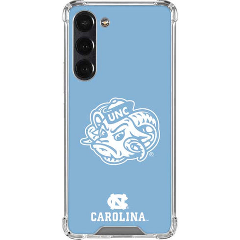 University of North Carolina Mascot Galaxy S24 FE Clear Case