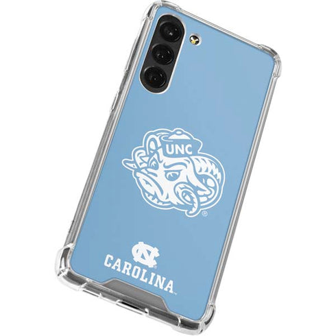 University of North Carolina Mascot Galaxy S24 FE Clear Case