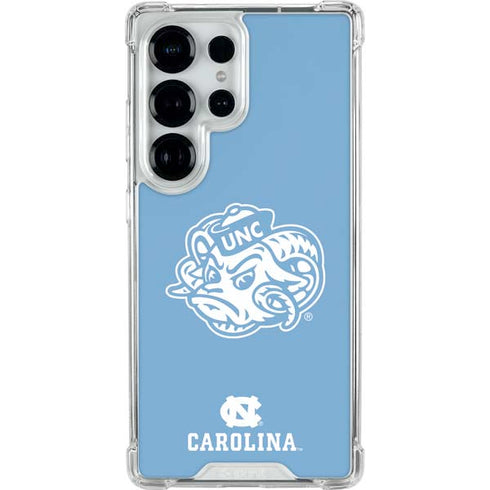 University of North Carolina Mascot Galaxy S25 Ultra Clear Case