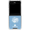 University of North Carolina Mascot Galaxy Z Flip6 Clear Case