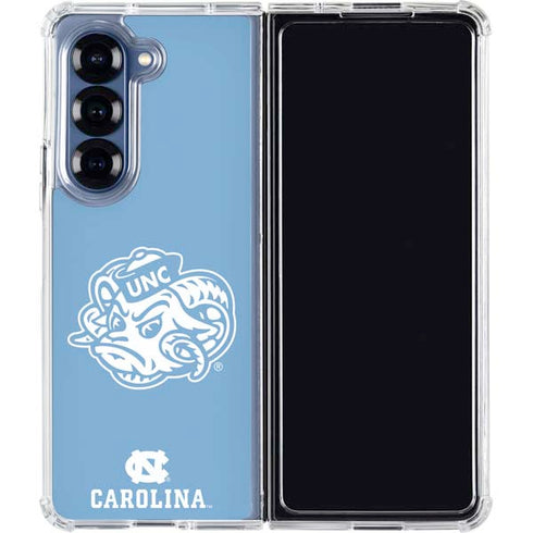 University of North Carolina Mascot Galaxy Z Fold6 Clear Case