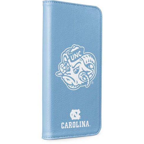 University of North Carolina Mascot iPhone 15 Plus Folio Case