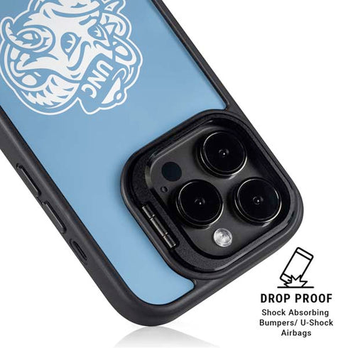 University of North Carolina Mascot iPhone 15 Pro Max Kickstand Case