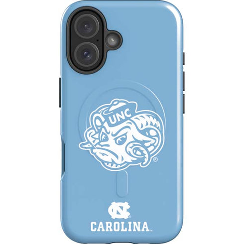 University of North Carolina Mascot iPhone 16 Magsafe Impact Case