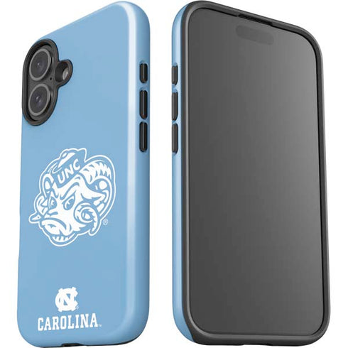 University of North Carolina Mascot iPhone 16 Plus Impact Case