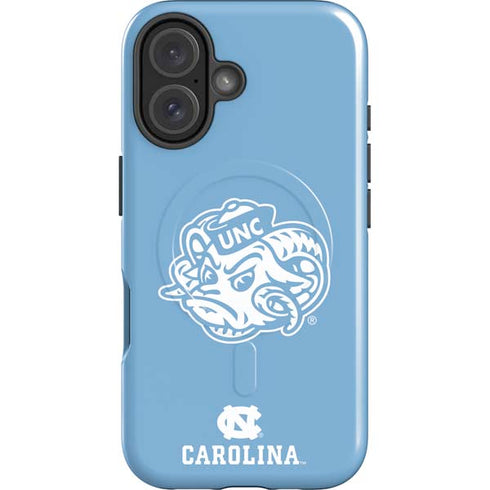 University of North Carolina Mascot iPhone 16 Plus Magsafe Impact Case