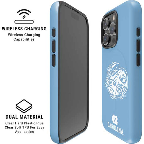 University of North Carolina Mascot iPhone 16 Pro Magsafe Impact Case