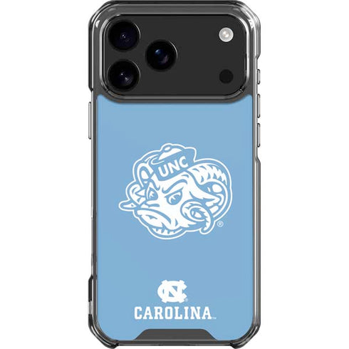 University of North Carolina Mascot iPhone 18 Pro Max Clear Case