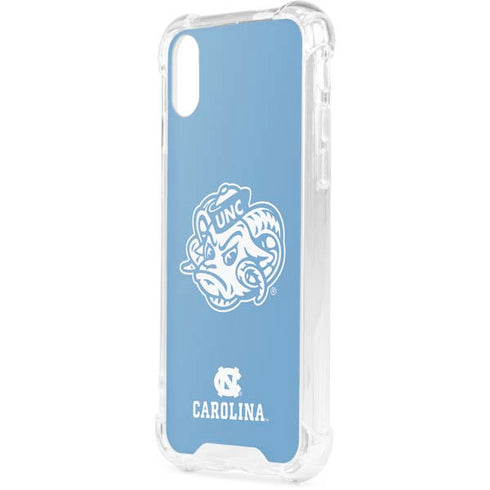 University of North Carolina Mascot iPhone XS Clear Case