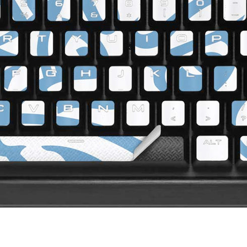 University of North Carolina Mascot K95 RGB PLATINUM Mechanical Gaming Keyboard Skin