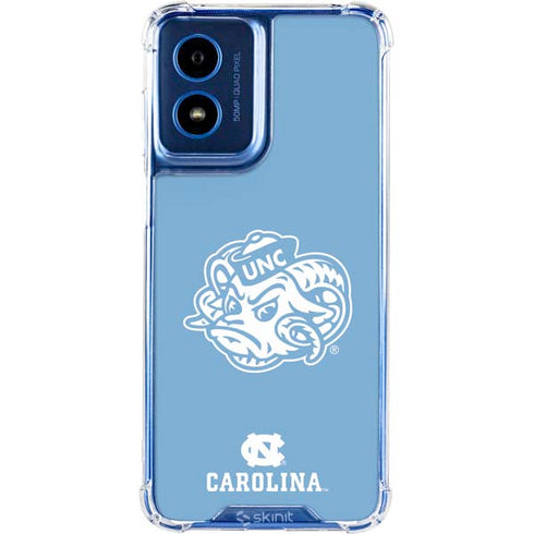 University of North Carolina Mascot Moto G 5G (2024) Clear Case