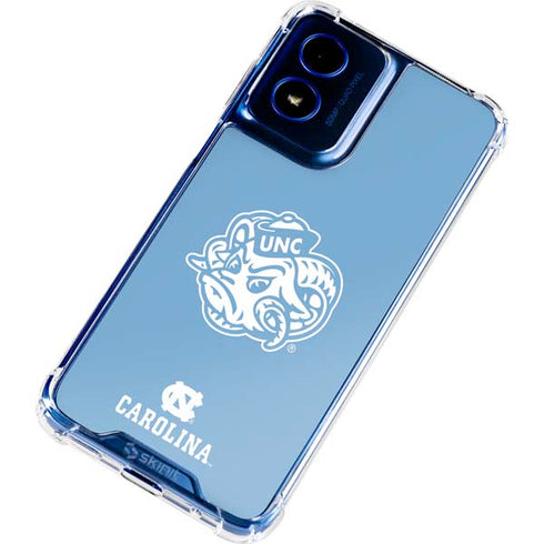 University of North Carolina Mascot Moto G 5G (2024) Clear Case