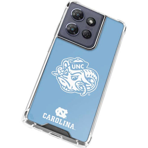 University of North Carolina Mascot Moto G Play 5G (2025) Clear Case