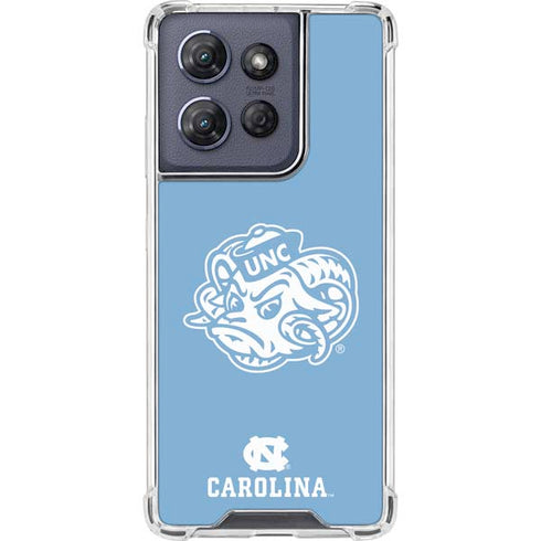 University of North Carolina Mascot Moto G Power 5G (2025) Clear Case